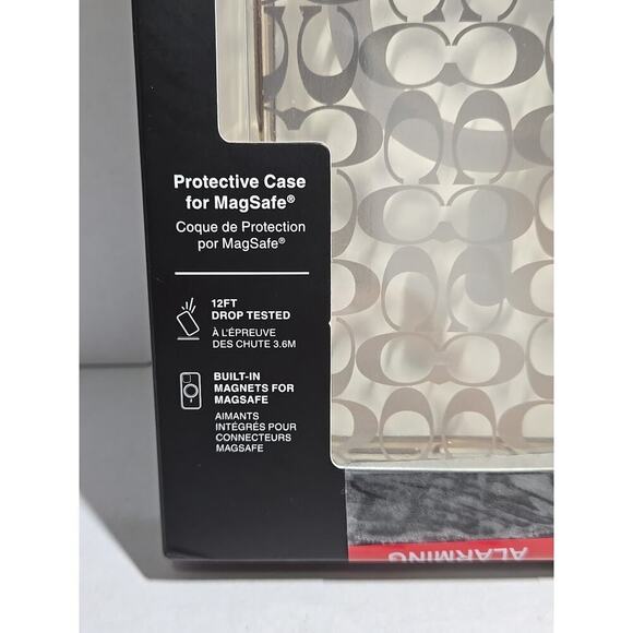Coach iPhone Signature ProtectiveCase with MagSafe! iPhone16 retail:$78 - Picture 3 of 10